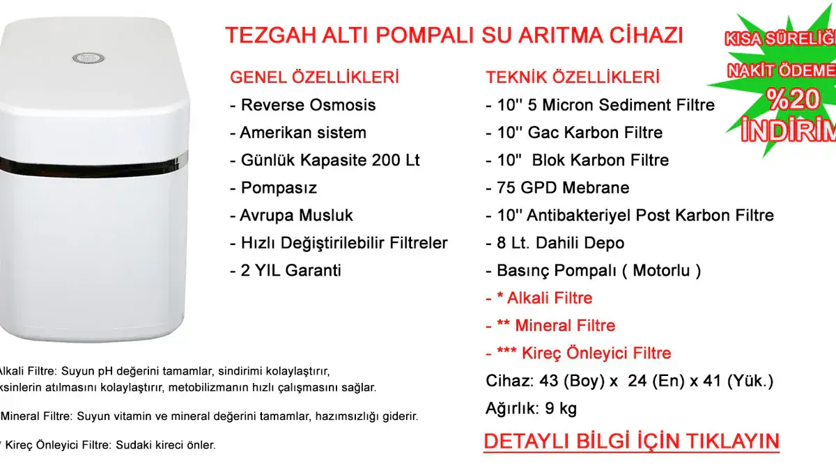 Teknoloji Seçimi: RO, UF, Nanofiltrasyon