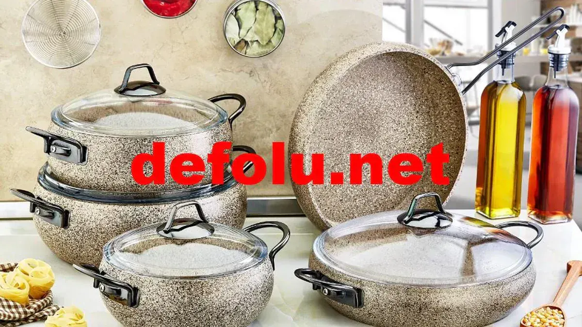 Granit ve Seramik: Non-stick Tencereler
