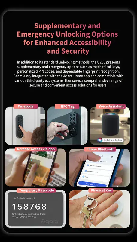 Aqara Smart Lock U200