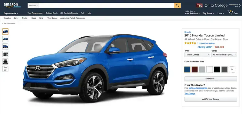 Amazon Basics Araba Brandası