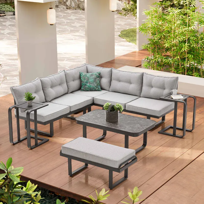 Özcan Alüminyum Bahçe Seti