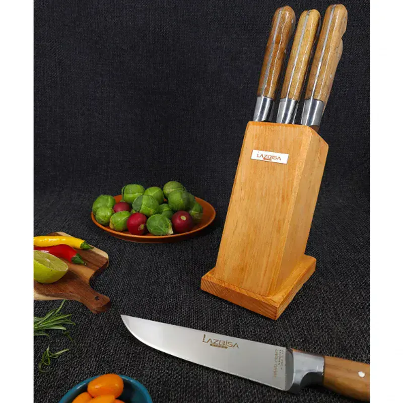 Lazbisa Mutfak Bıçak Seti 6 Parça