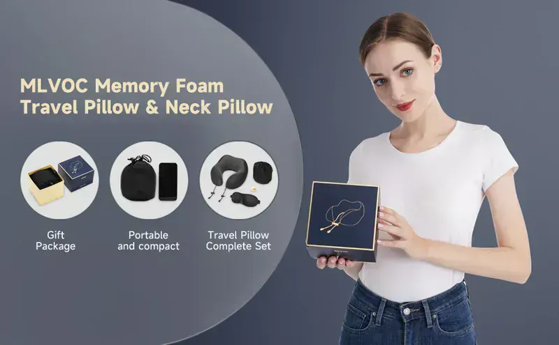 MLVOC Travel Pillow