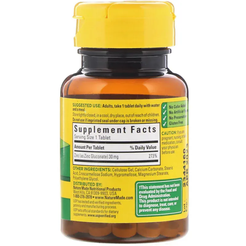 NatureWise Zinc 30 mg