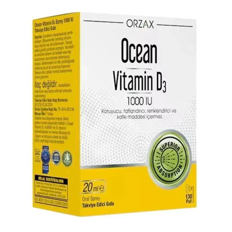 Ocean Vitamin D3 1000 IU