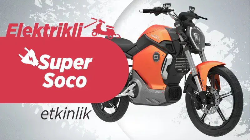Super Soco Elektrikli Motosiklet