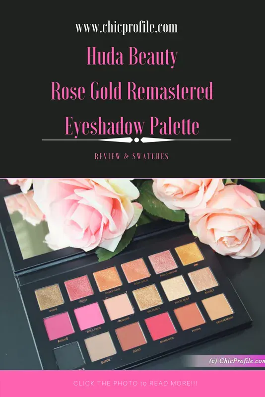 Huda Beauty Rose Gold Remastered Palette