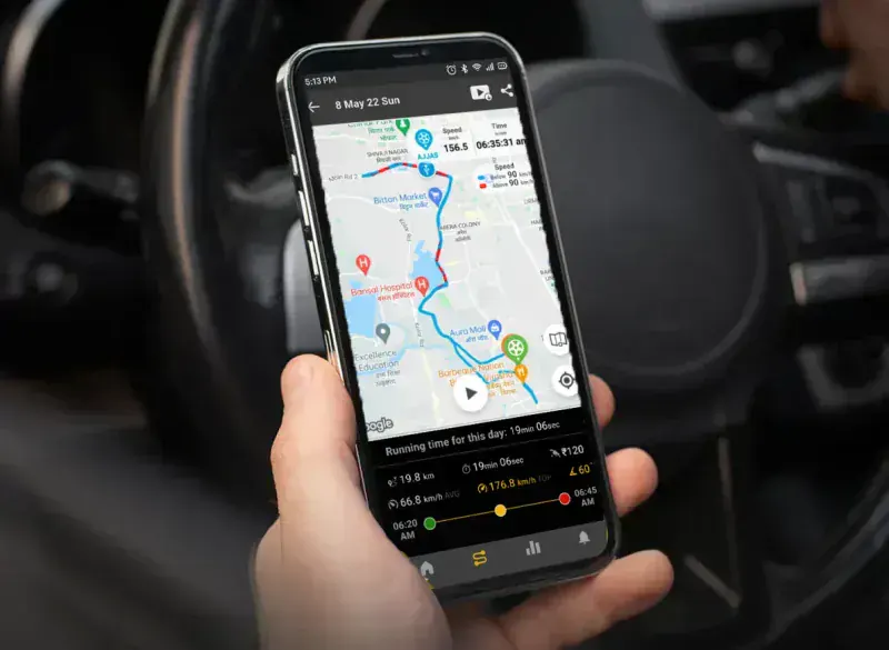 Tractive GPS Car