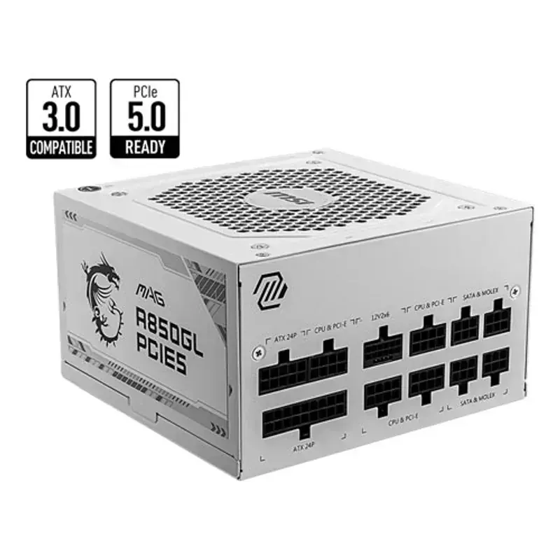 MSI MAG A850GL PCIe5 850W Gold ATX 3.0