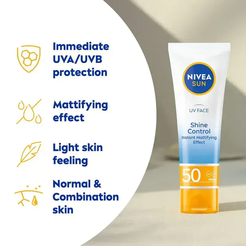 Nivea Sun UV Face Shine Control SPF50