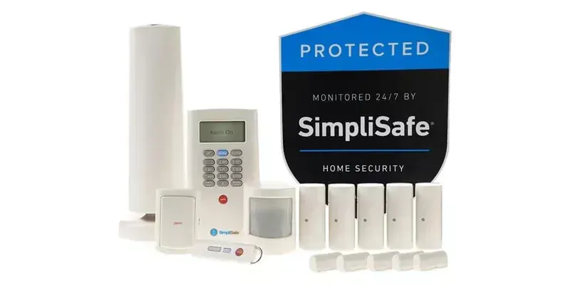 SimpliSafe 12-Piece Wireless Home Security System