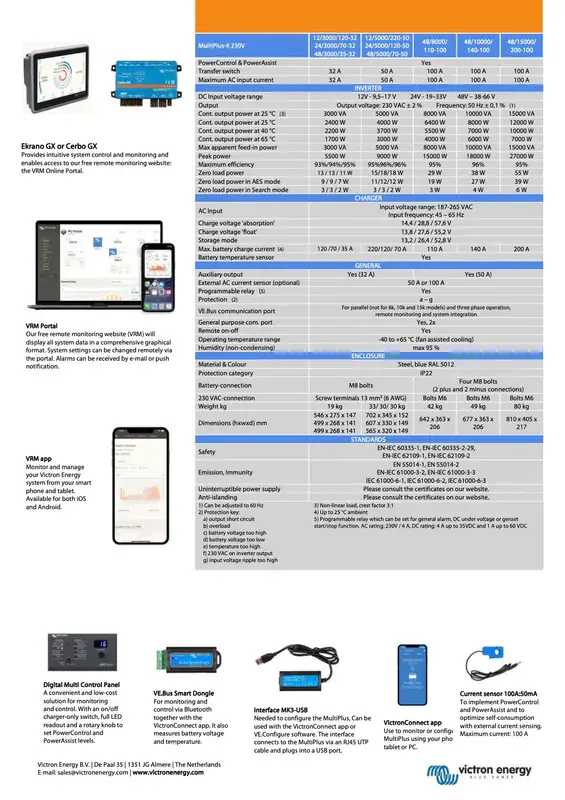 Victron Energy MultiPlus 800W