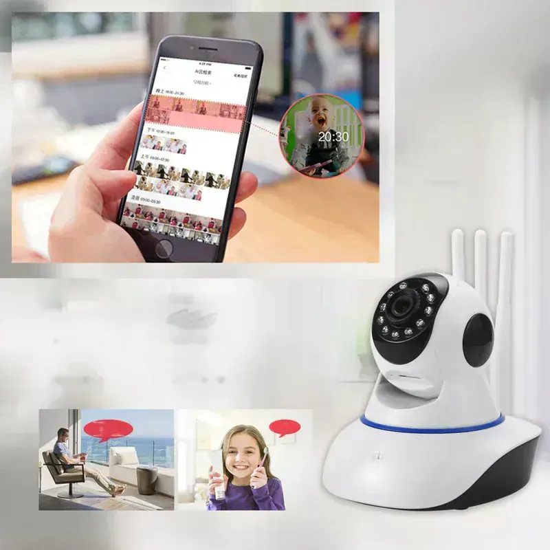 Plus Seri 10 - Kablosuz Guvenlik Kamerasi