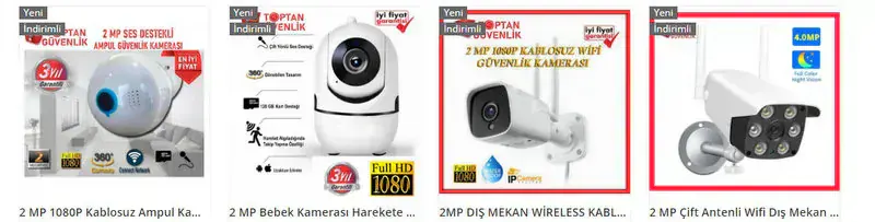 Star Seri 9 - Kablosuz Guvenlik Kamerasi