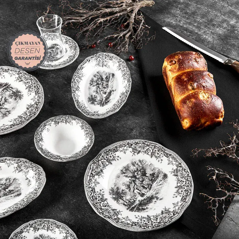 Karaca Güral Pro 30 Parça Kahvaltı Takımı