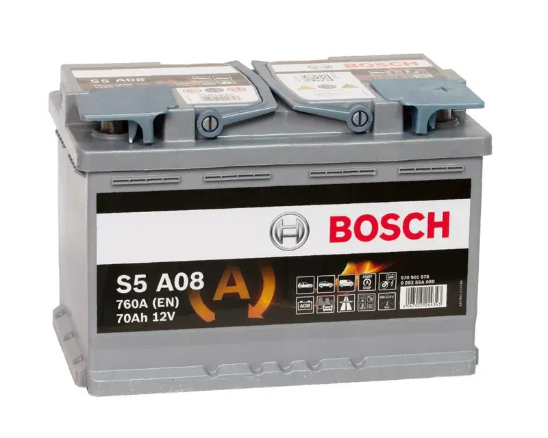 Bosch S5A08 AGM 70Ah