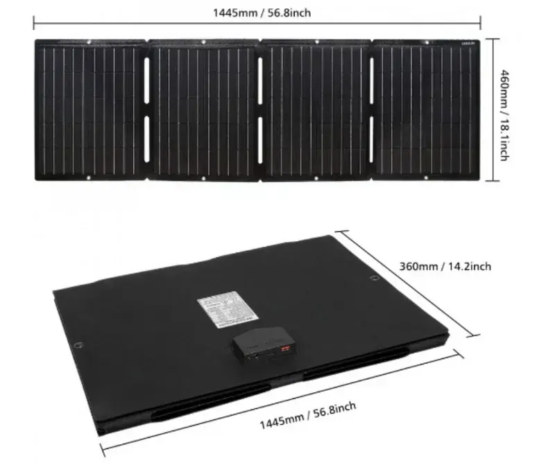 Lensun 160W Esnek ETFE Panel