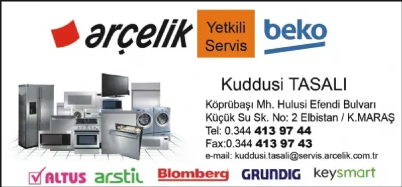 Arçelik Yetkili Servis