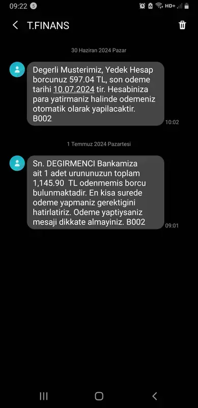 HDI Sigorta Kredi Sigortasi Model 9