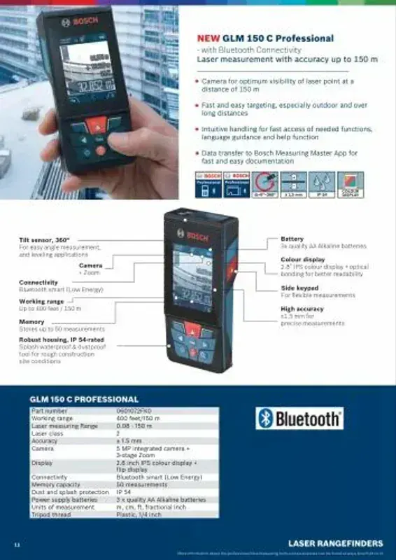 Bosch GLM 150 C Professional