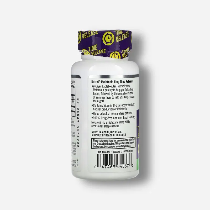 Natrol Melatonin 5 mg Time Release