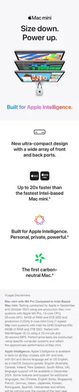 Apple Mac Mini M4 Pro (24GB/512GB)