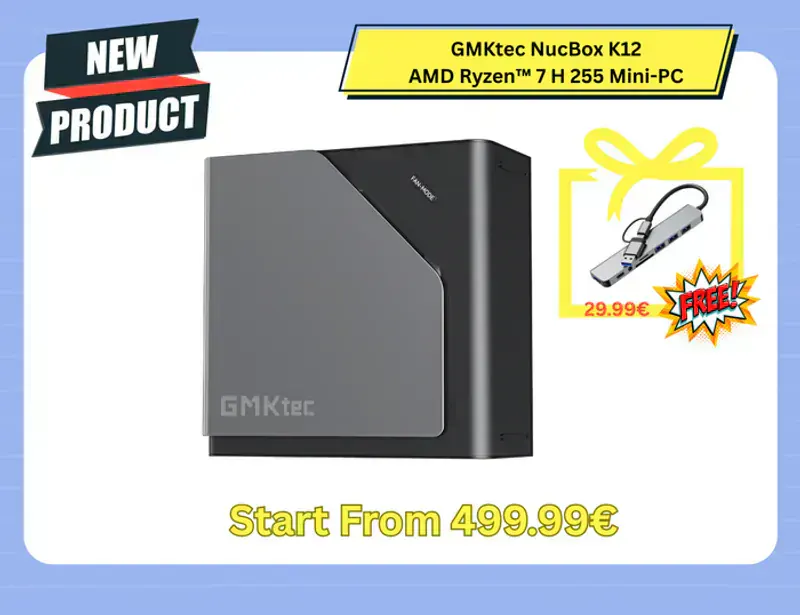 GMKtec NucBox G5 (Intel N97 / 12GB / 256GB)