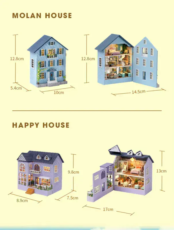 TuKIIE Mini DIY House Kit