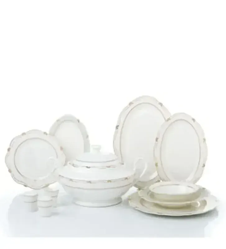 Korkmaz Mia 84 Parça Yemek Takımı