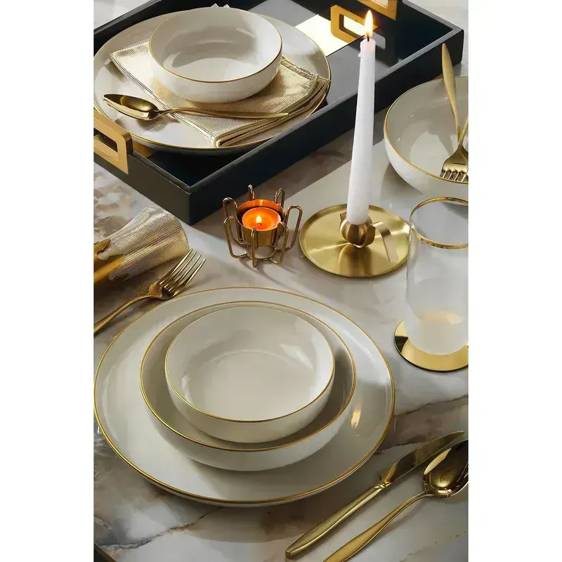 Kütahya Porselen Aliza 84 Parça Yemek Takımı