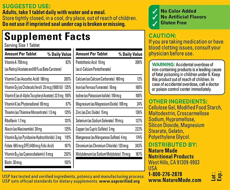Nature Made Multi Complete