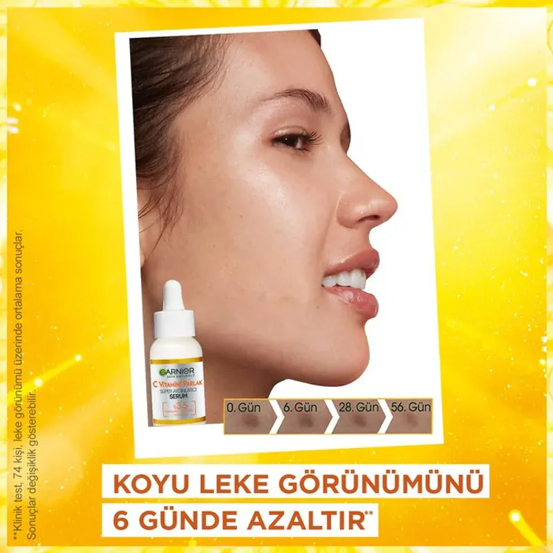 Garnier Vitamin C + Niacinamide Aydınlatıcı Serum