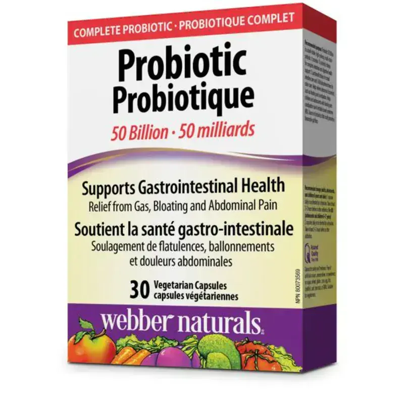 Webber Naturals Probiotik 50 Milyar