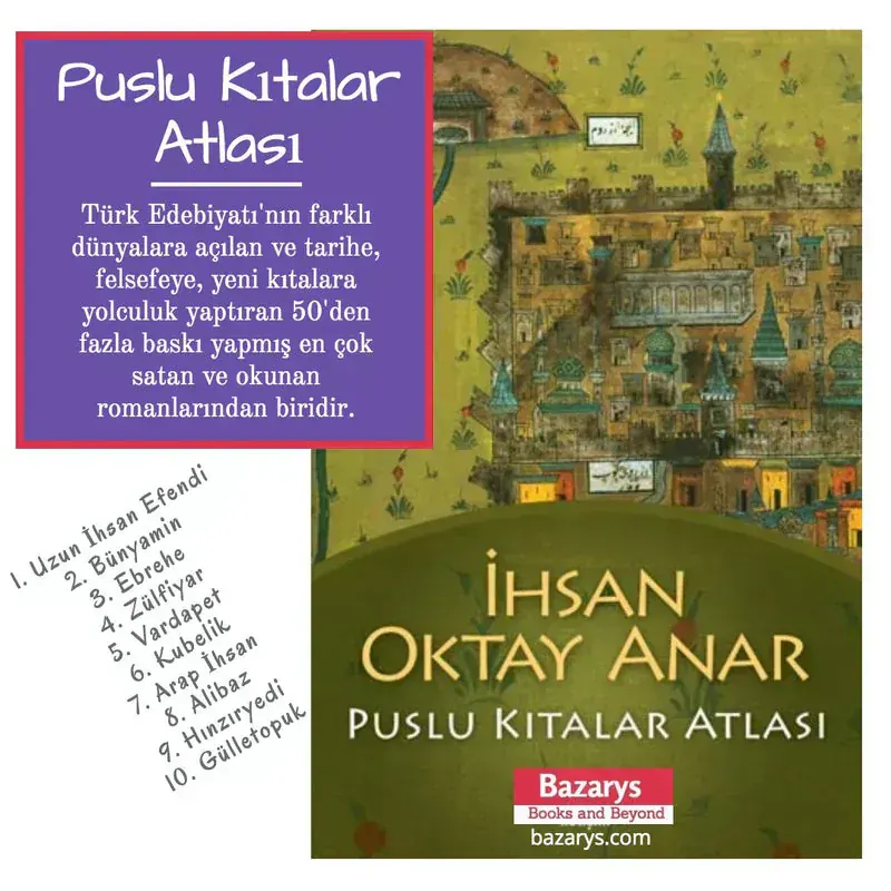 Puslu Kıtalar Atlası, İhsan Oktay Anar
