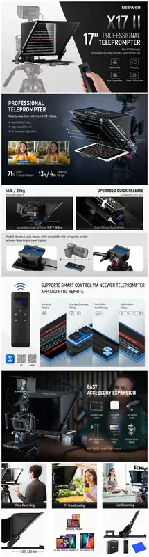 Neewer X1 Teleprompter
