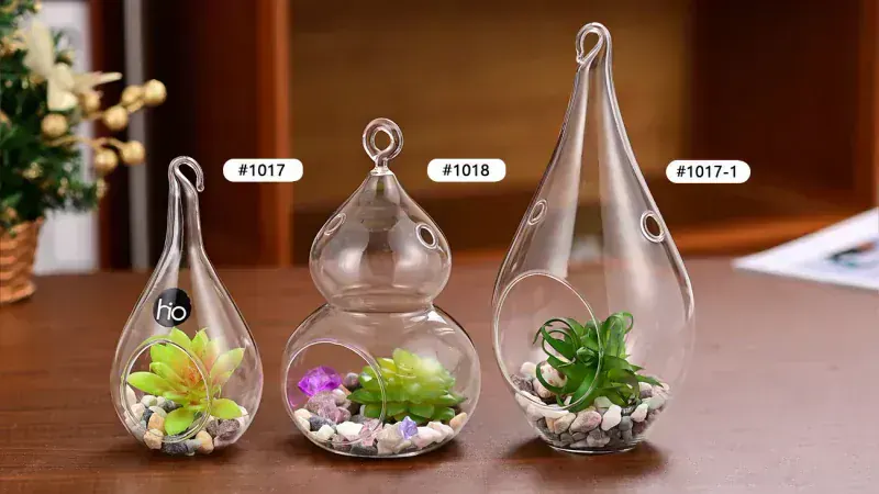 MyGift Hanging Glass Terrarium