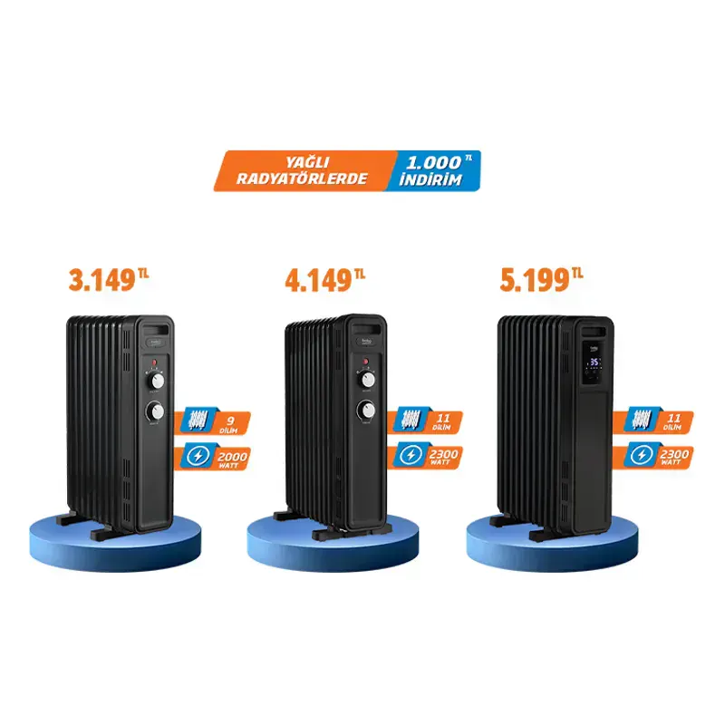 Beko Yağlı Radyatör