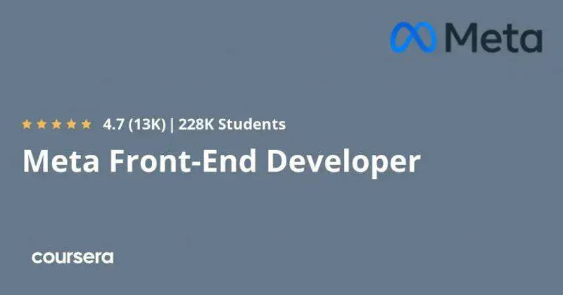 Coursera Meta Front-End Developer Professional Certificate