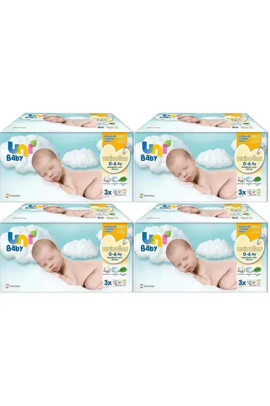 Uni Baby Yenidoğan 12x40 (480 Yaprak)